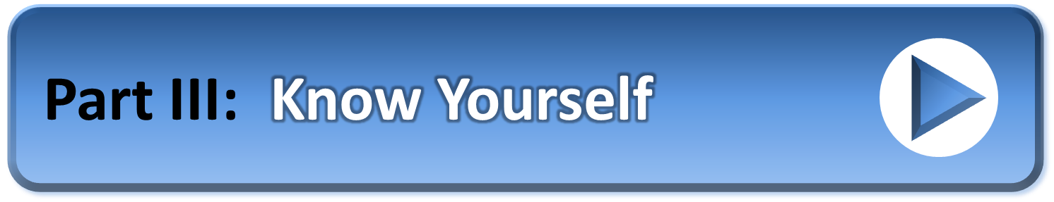 Go To Part III - Know Yourself Go To Part 3